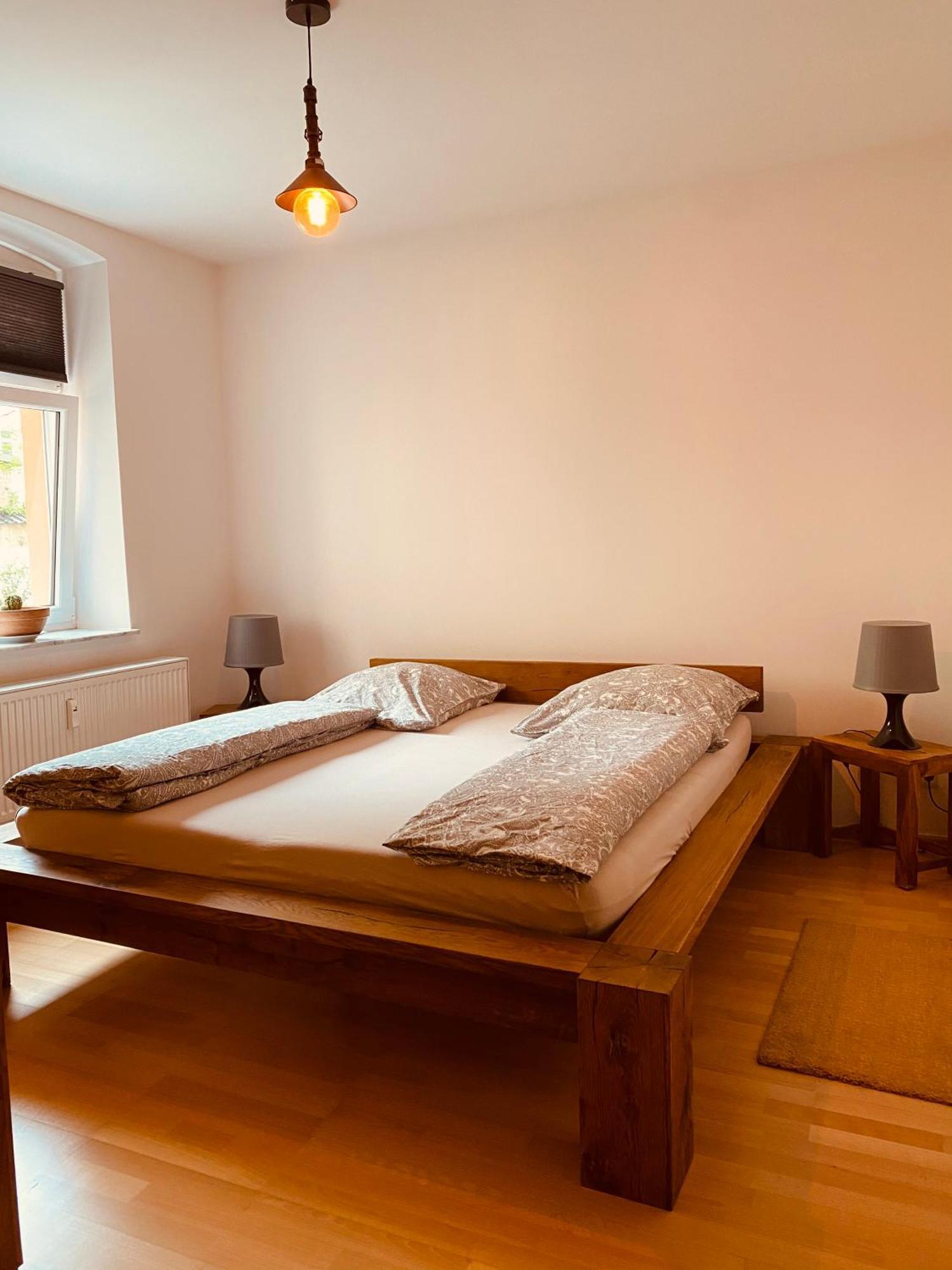 Moderne Wohnung In Eberswalde Habitación foto