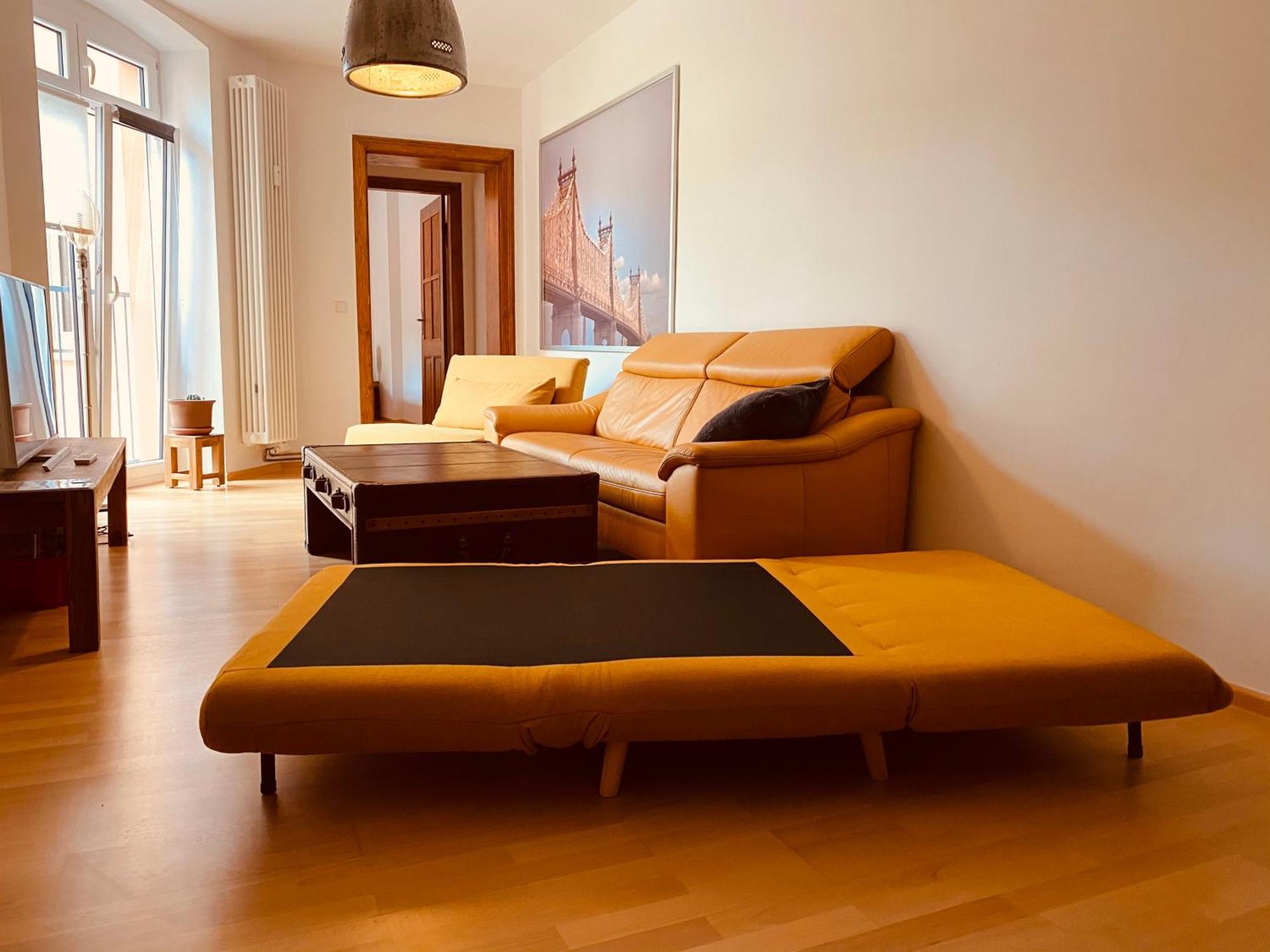 Moderne Wohnung In Eberswalde Habitación foto
